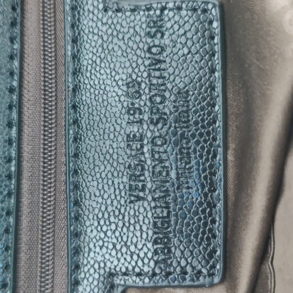 Versace 1969 Simulated Leather Pebbled Tote Bag / shoulder bag - Picture 12 of 15